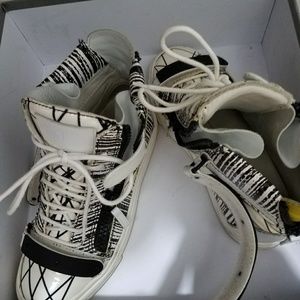 Giuseppe Zanotti white and black